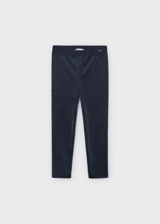 Einfache Samt-Leggings für Mädchen