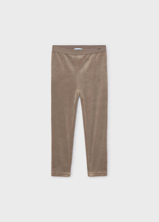 Einfache Samt-Leggings für Mädchen