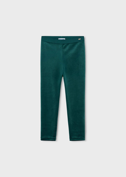 Einfache Samt-Leggings für Mädchen