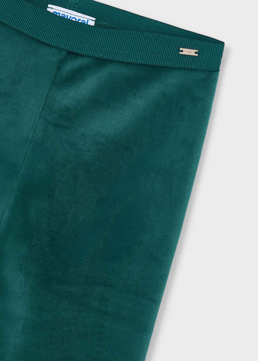 Einfache Samt-Leggings für Mädchen