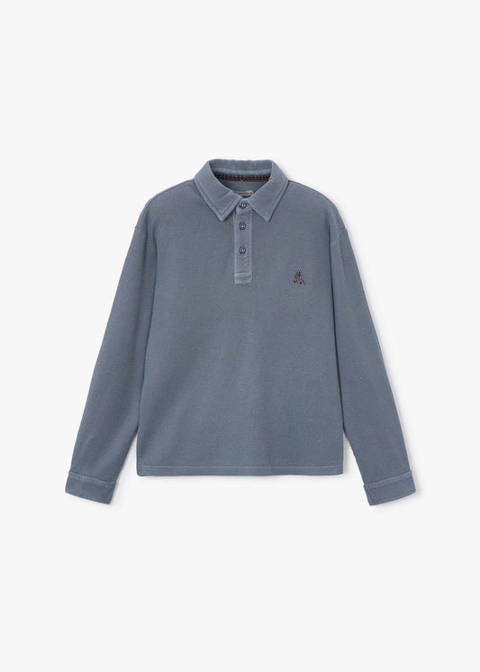 Boston Kids embroidered polo shirt