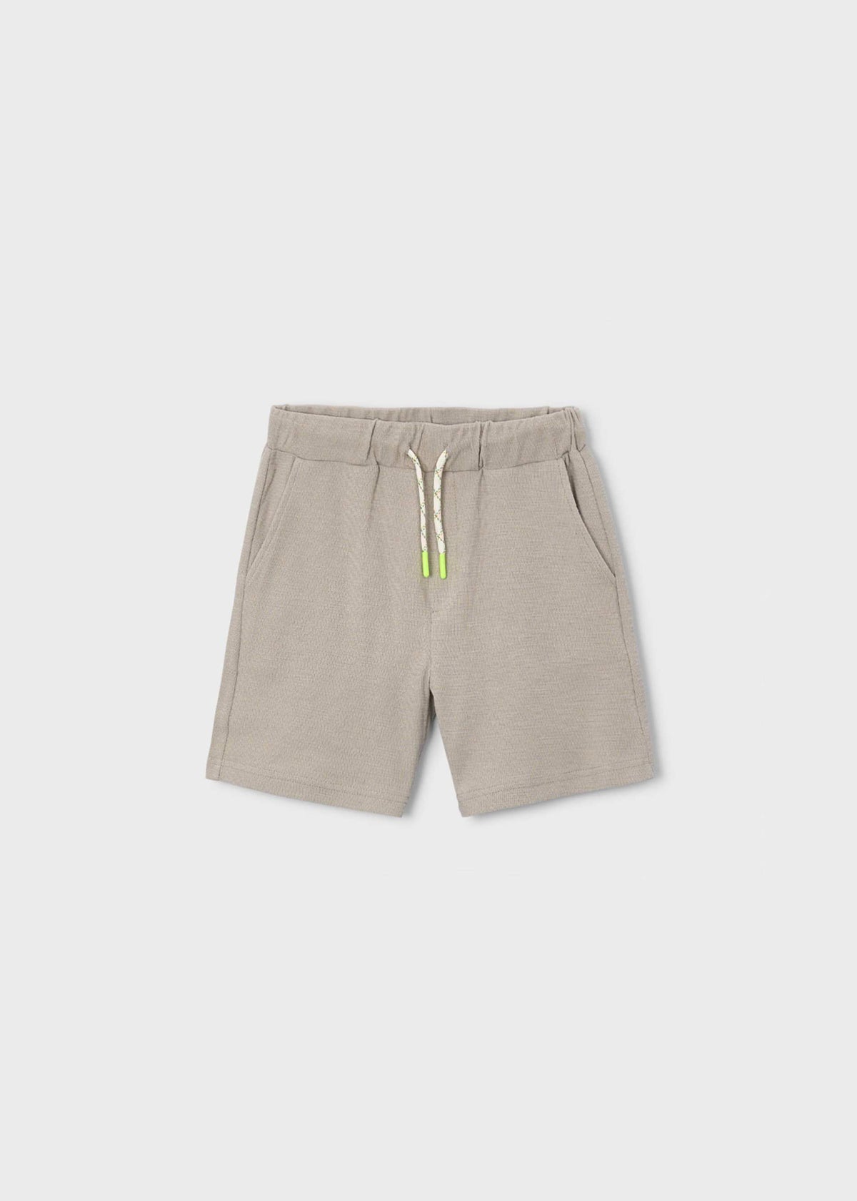 Boston Kids strukturierte Strick-Bermudashorts für Jungen