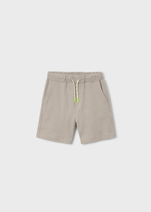 Boston Kids structured knit Bermuda shorts for boys