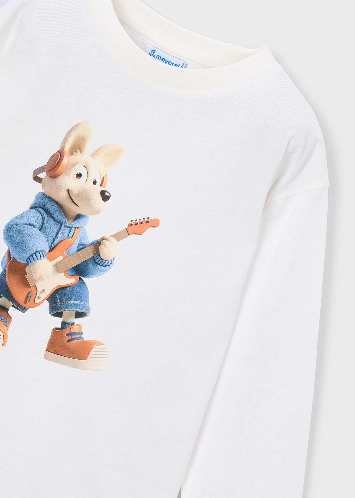 Jungen-T-Shirt mit Tiermotiv
