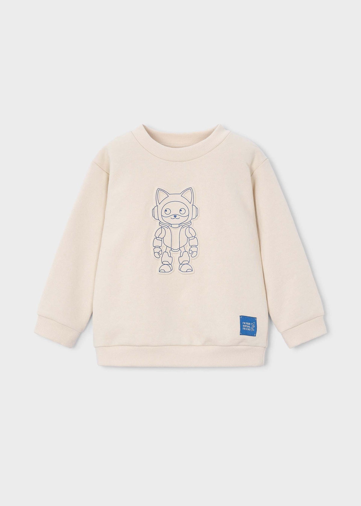 Boy embossed jumper