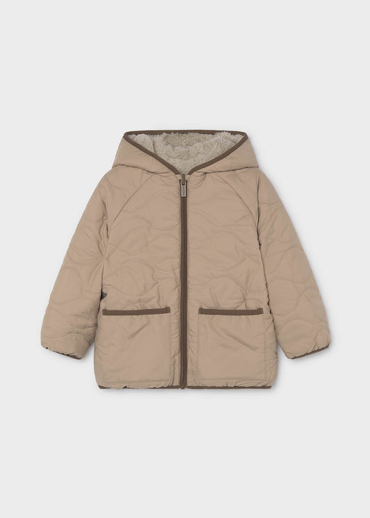 Boy reversible sheepskin jacket
