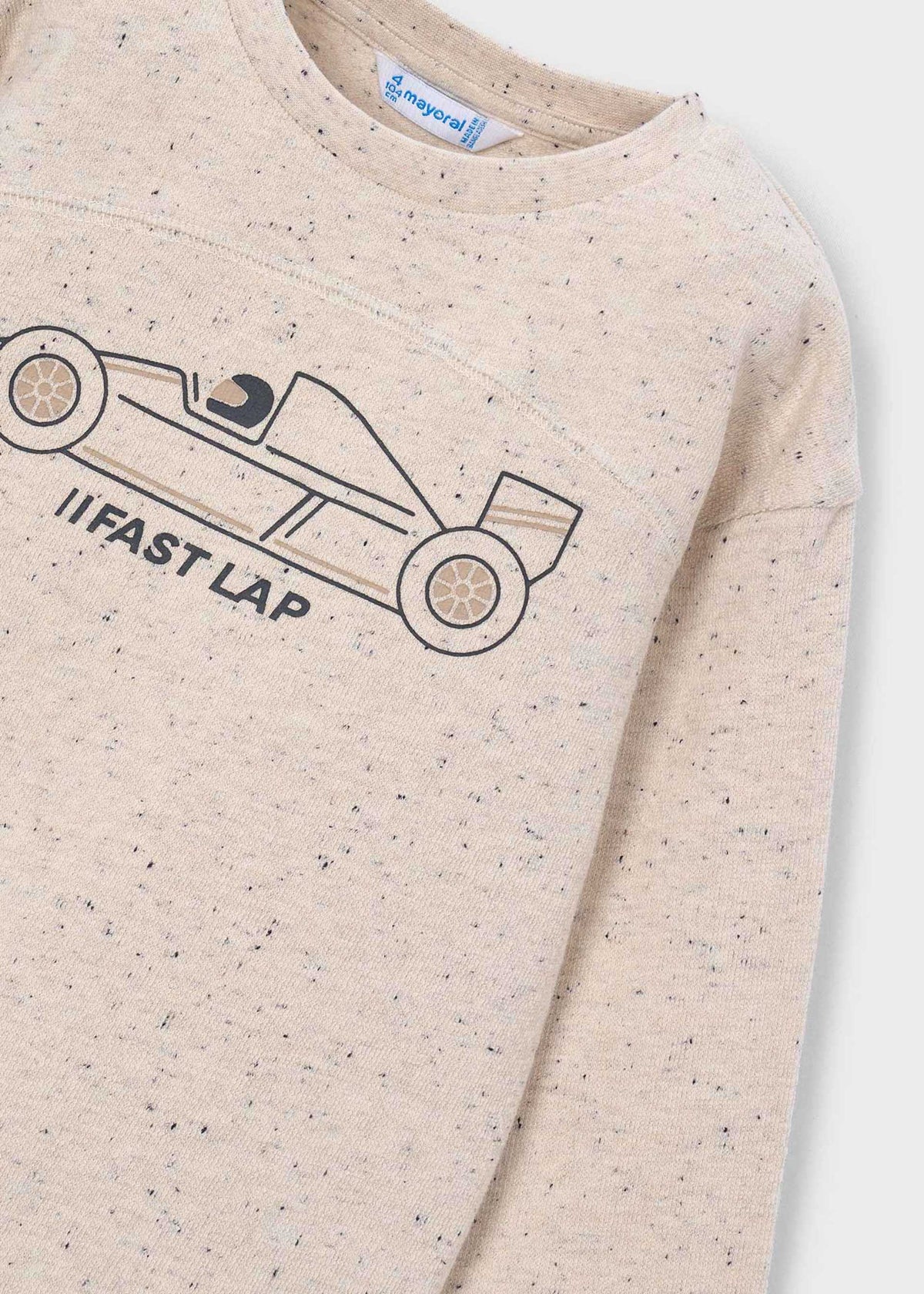 Jungen-T-Shirt mit Siebdruck