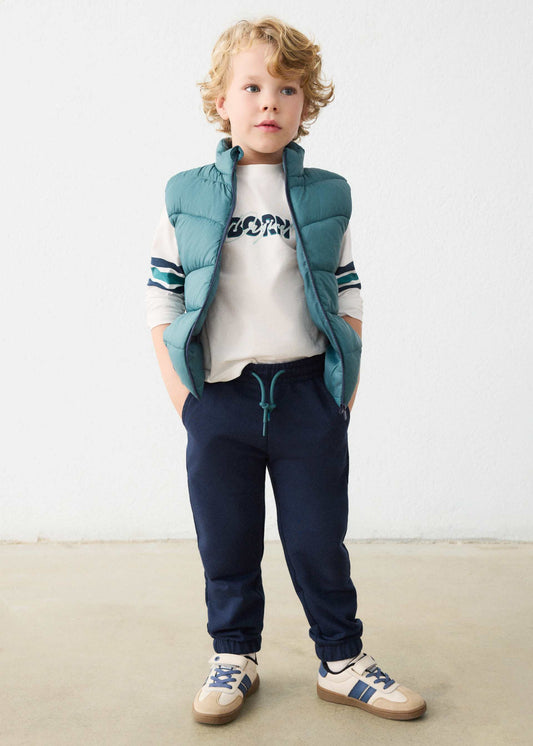 Boys 3-piece set vest and tracksuit