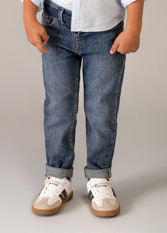 Basic Regular Fit Jeans für Jungen