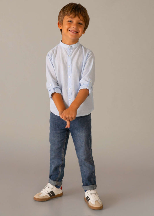 Basic Regular Fit Jeans für Jungen