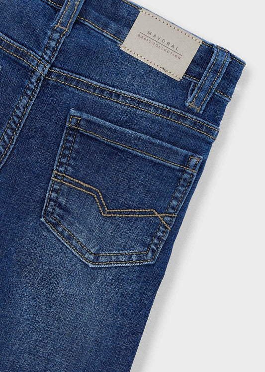 Schmale Basic-Jeans für Jungen