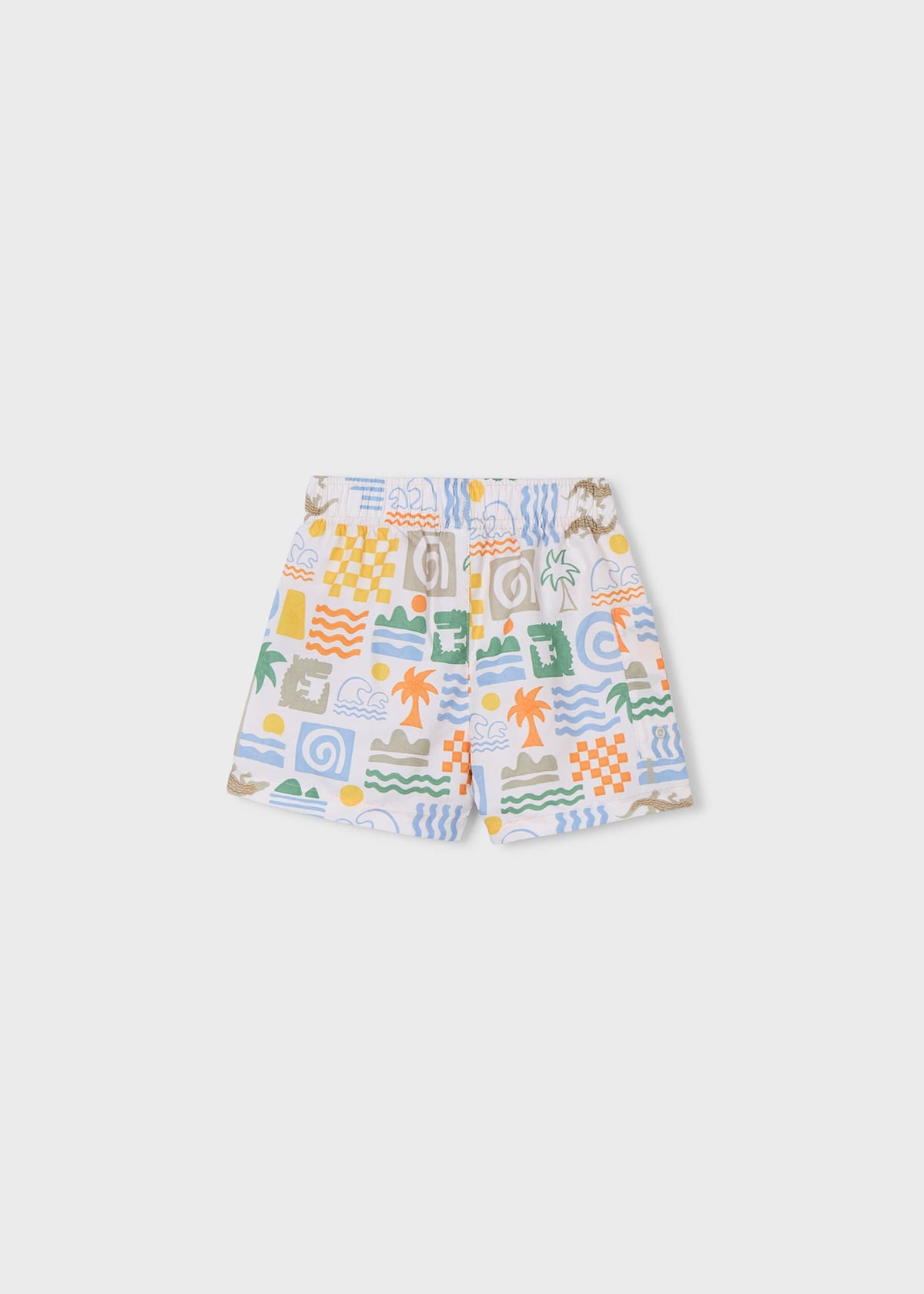 Bermuda-Badeshorts mit Print für Jungen