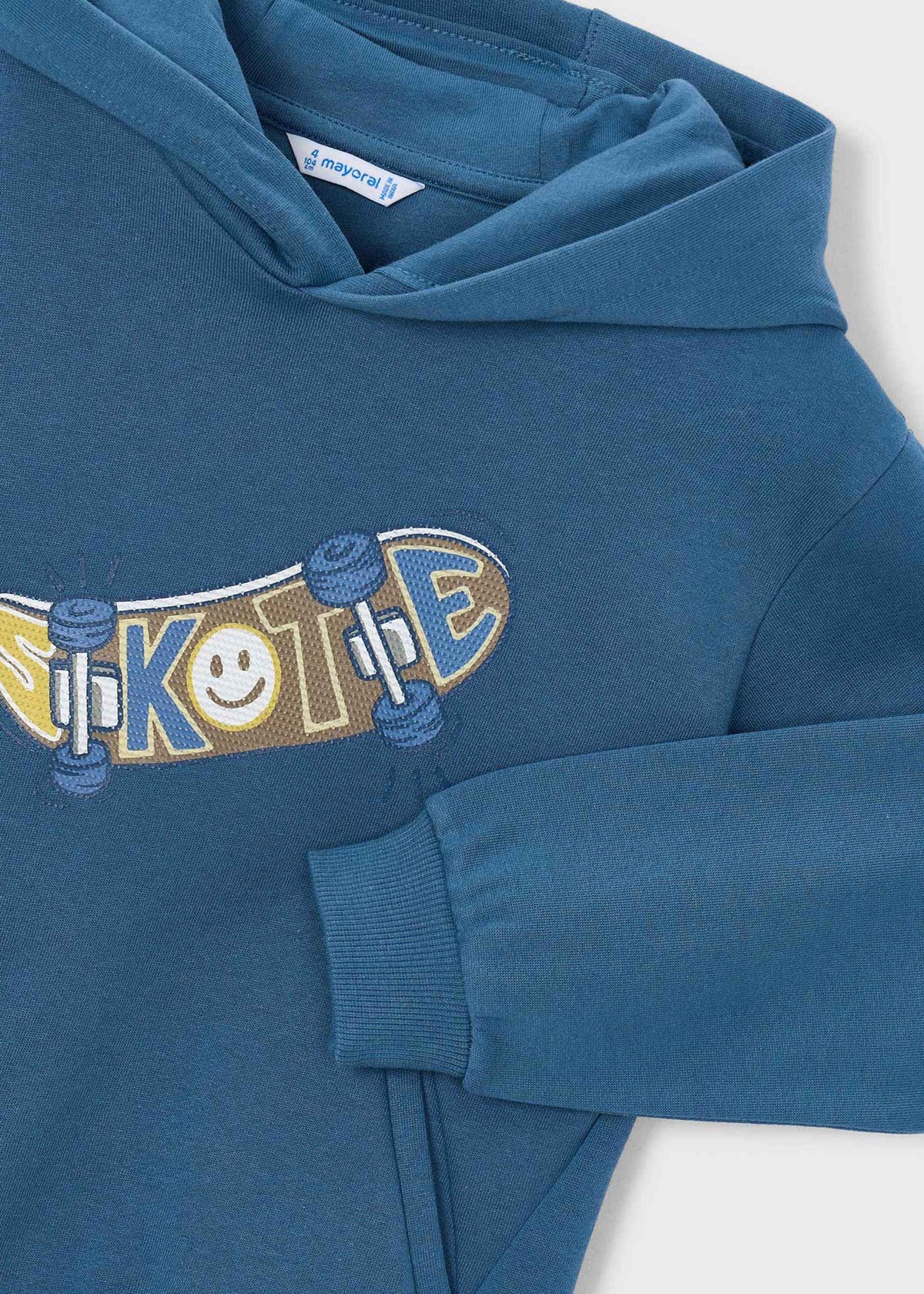 Jungen-Sweatshirt mit Prägung