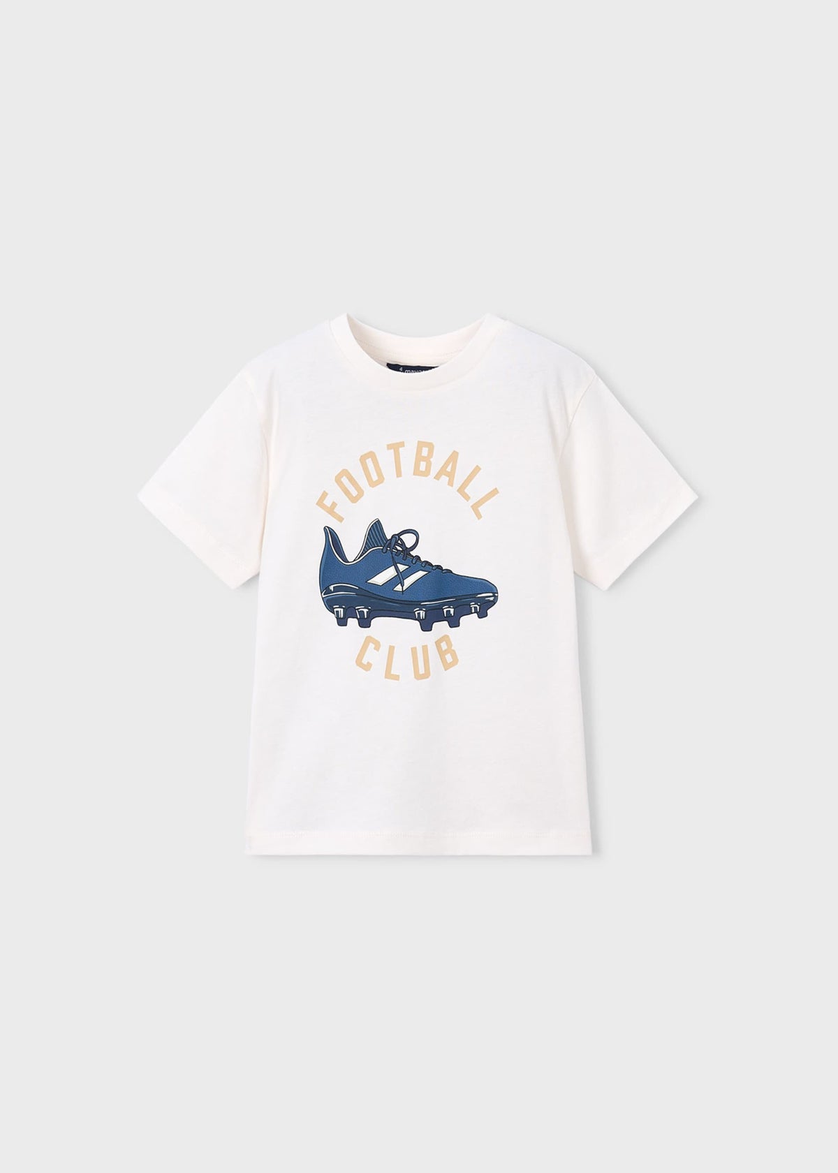 Boys' football boots T-shirt