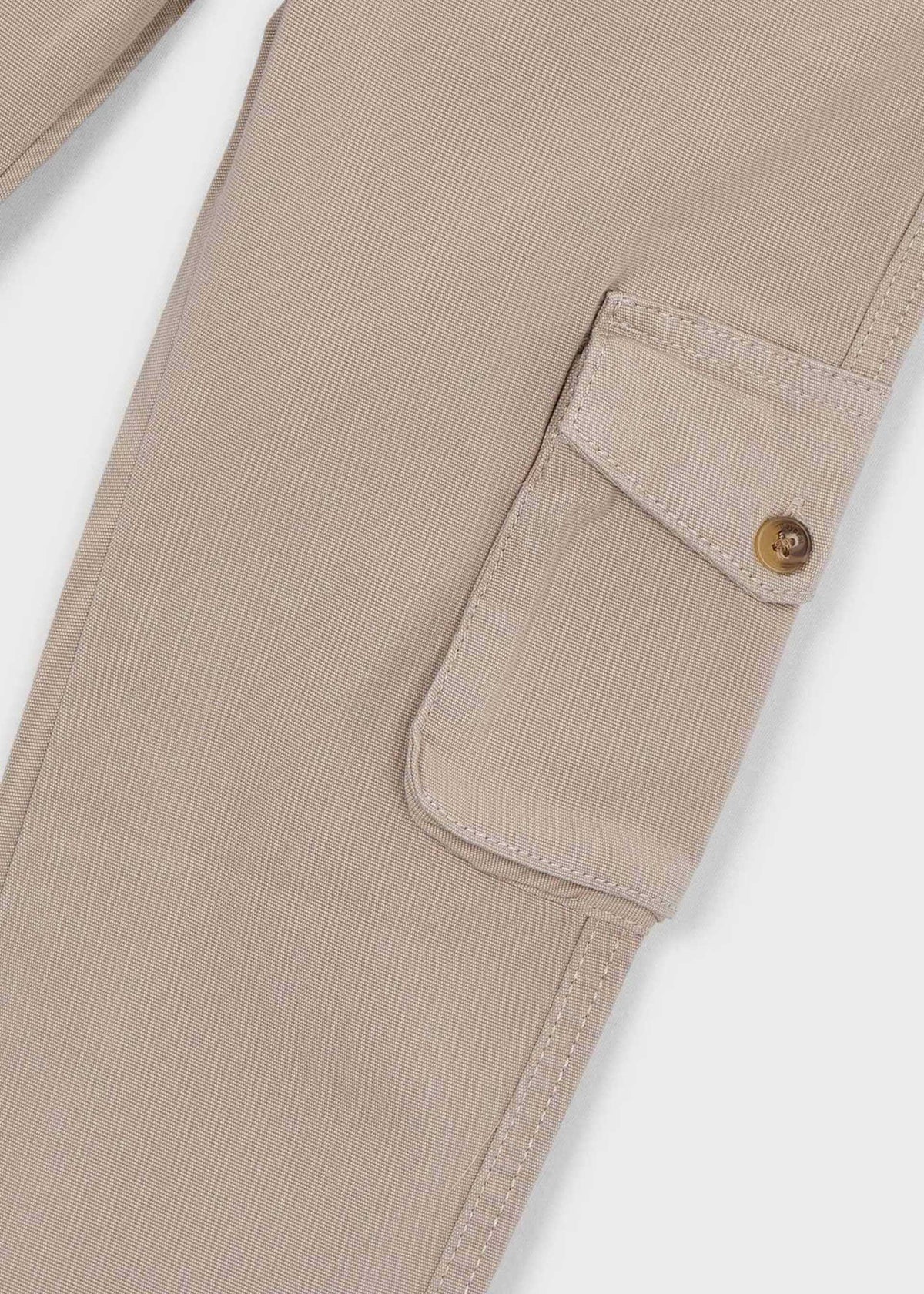 Boys' long cargo trousers