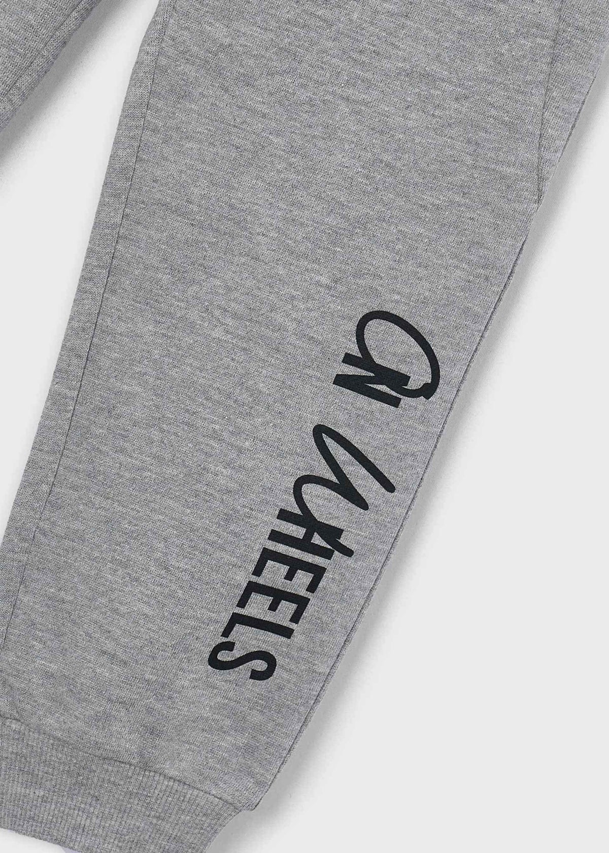 Boys' plain tracksuit bottoms