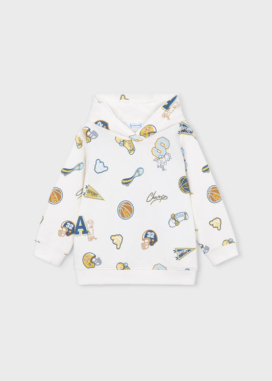 Bedrucktes Sweatshirt für Jungen