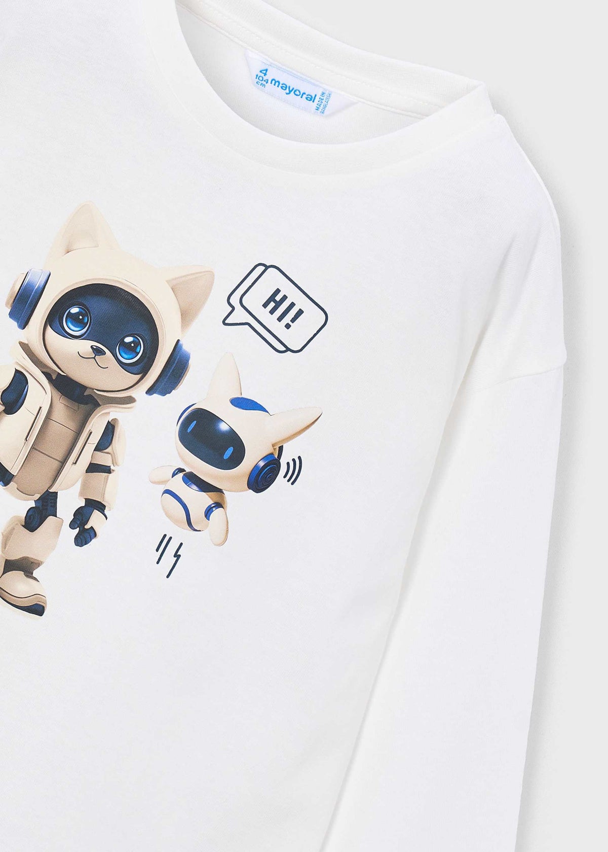 Boys' robot T-shirt