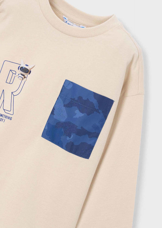 Boys' T-shirt with a pocket