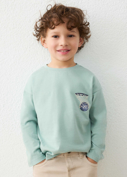 Boys' T-shirt with back print