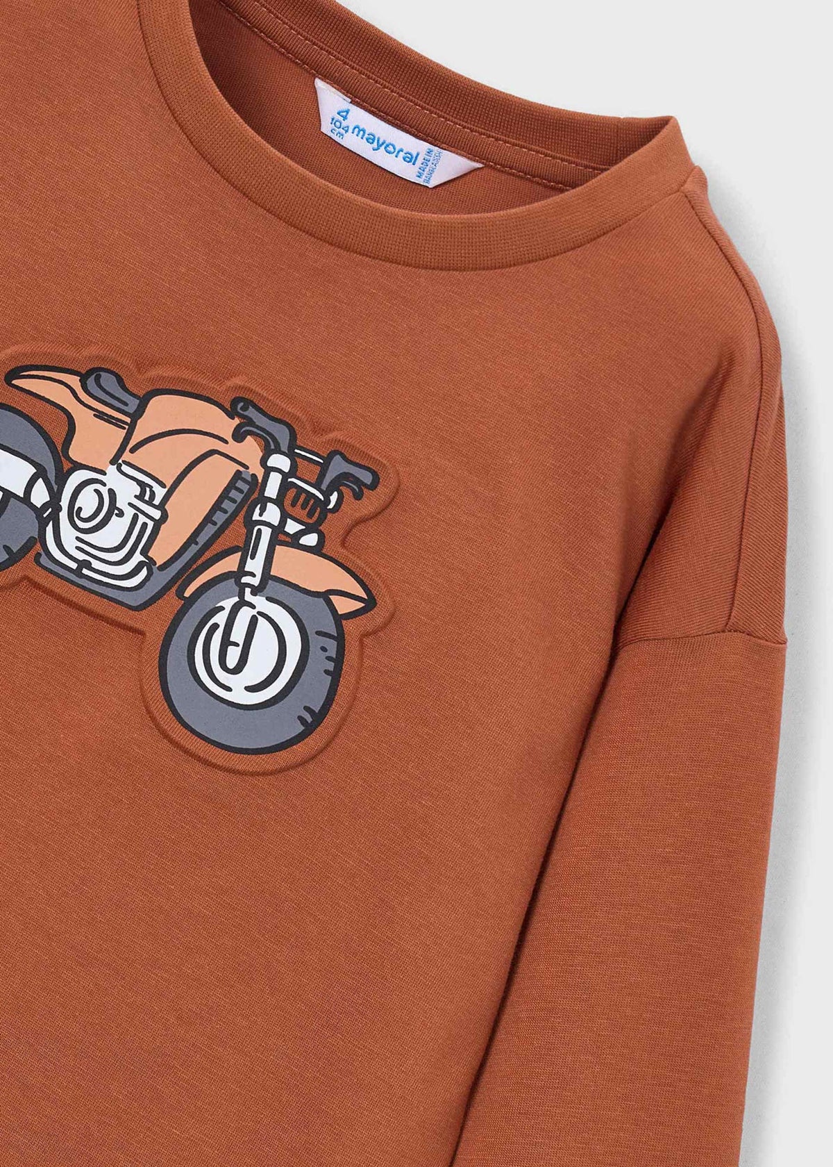 Boy's T-shirt with vehicle design