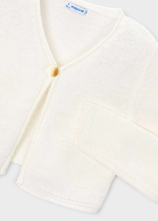 Strickjacke mit Knöpfen für Mädchen