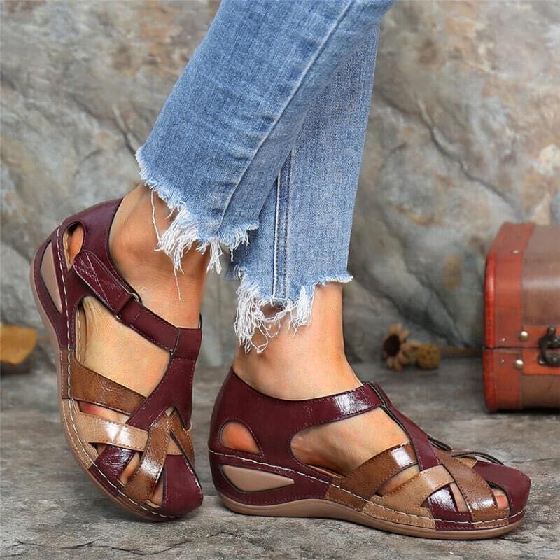 🔥LETZTER TAG 60% RABATT🔥-DAMEN-WEDGES-SANDALEN