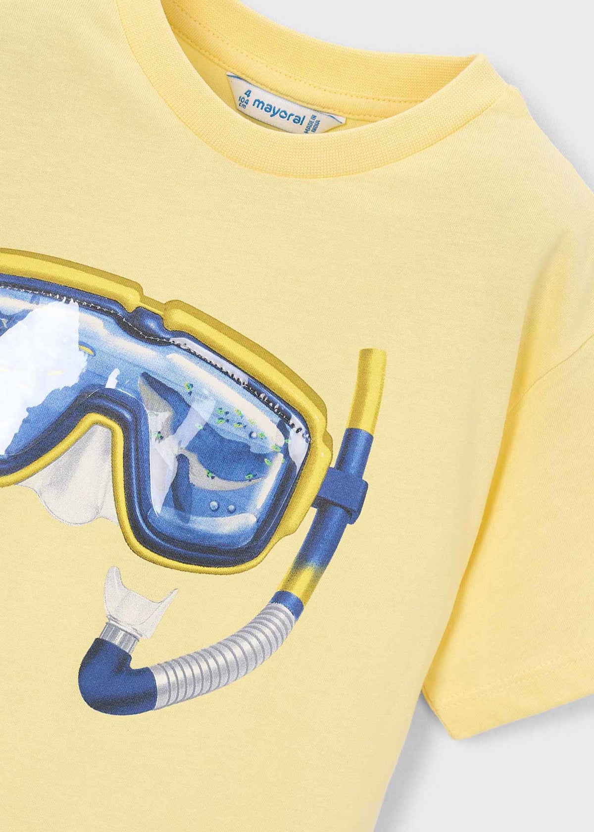 Children's diving goggles T-shirt