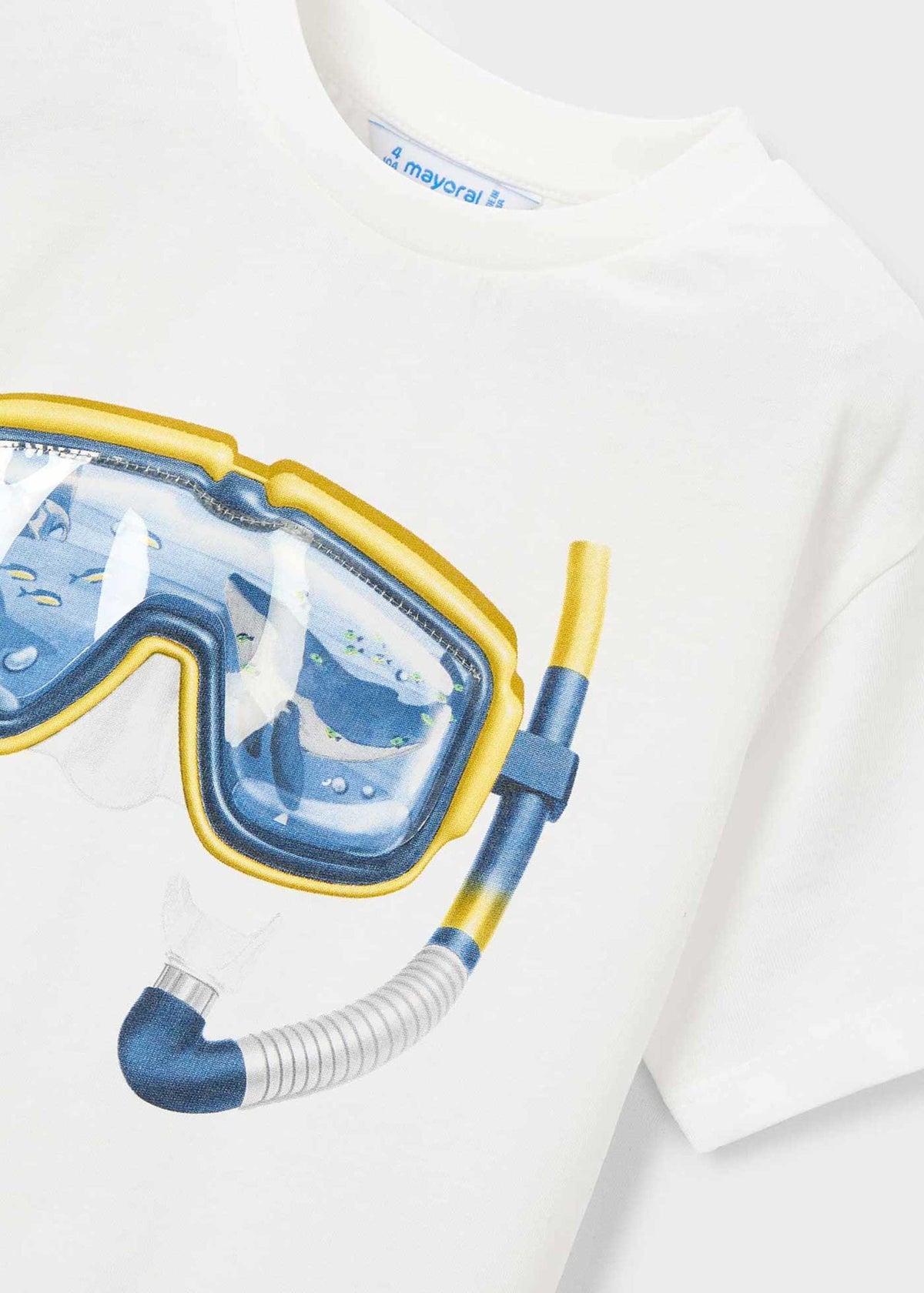 Children's diving goggles T-shirt