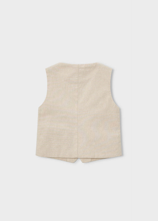 Children's linen waistcoat boy