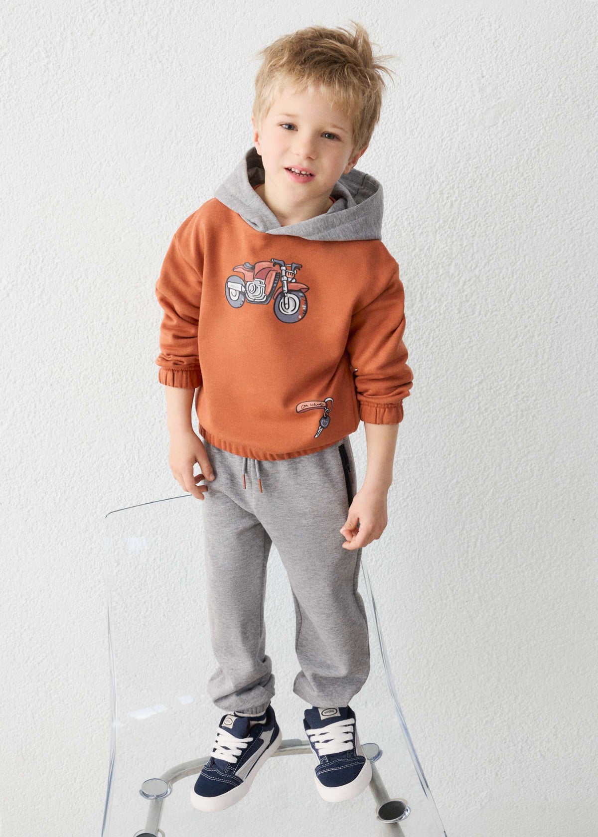 Children's motorcycle tracksuit