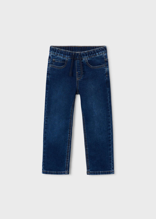 Jungen-Jogger aus Jeansstoff