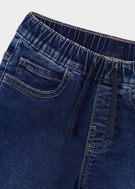 Jungen-Jogger aus Jeansstoff