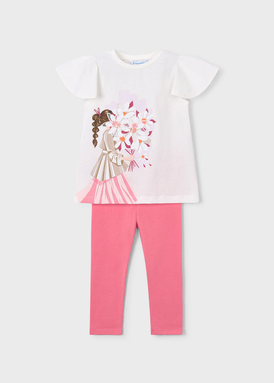 Puppen-Leggings-Set für Mädchen