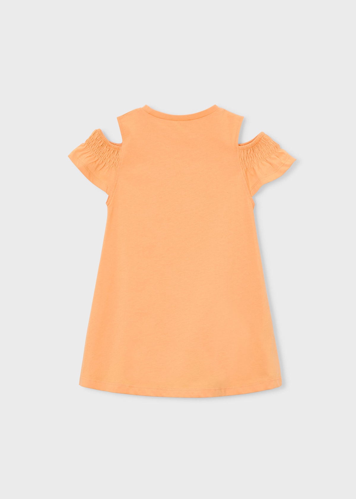 Kleid mit Schlitzen und Handtasche für Mädchen