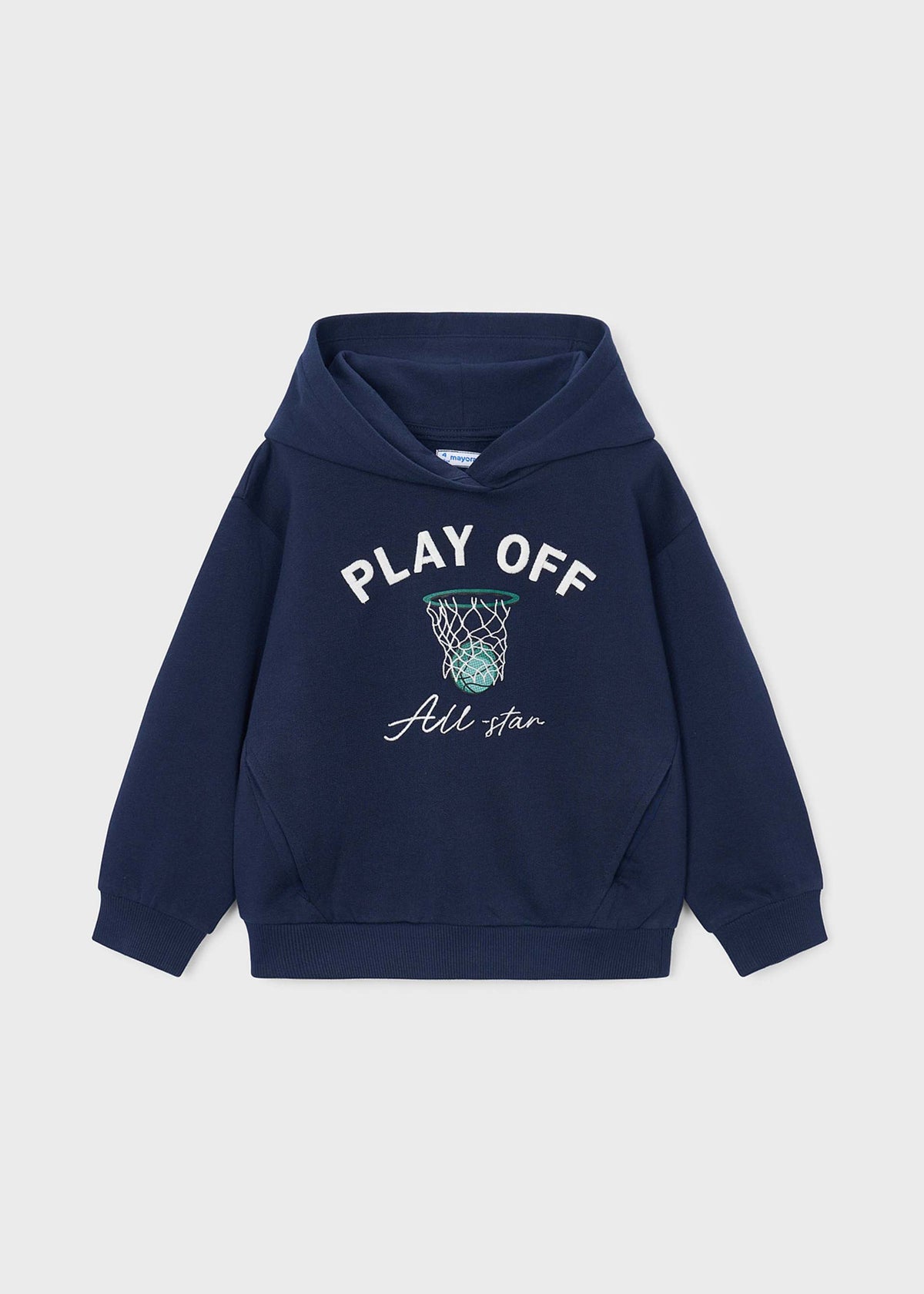 Embroidered boys' sweatshirt