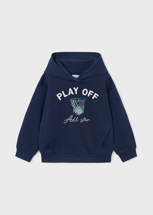 Embroidered boys' sweatshirt