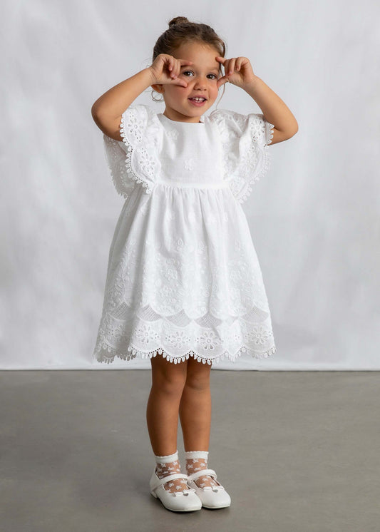 Embroidered formal girls dress