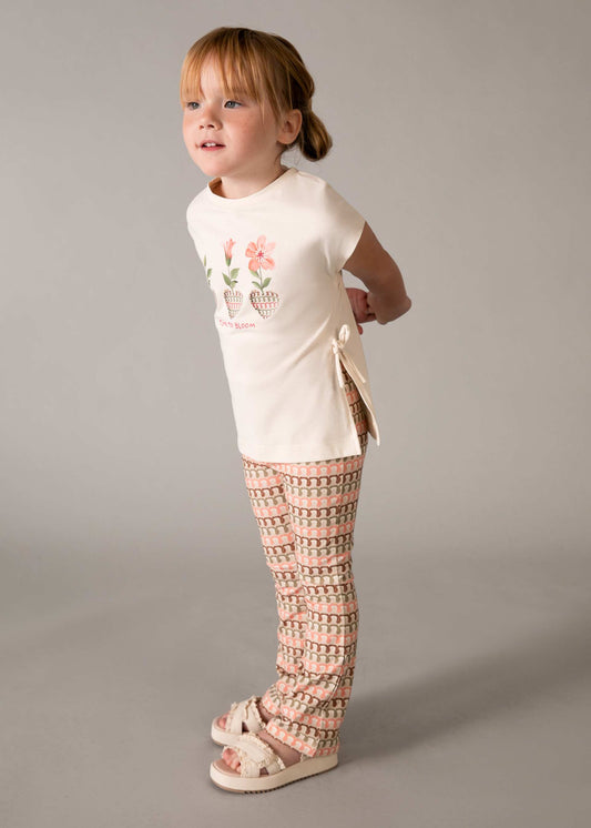 Leggings-Set mit Schlaghose für Mädchen