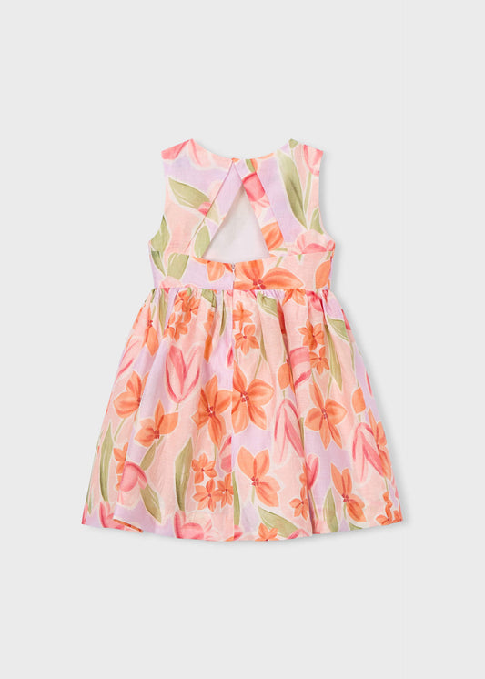 Blumenkleid mit Schleife für Mädchen