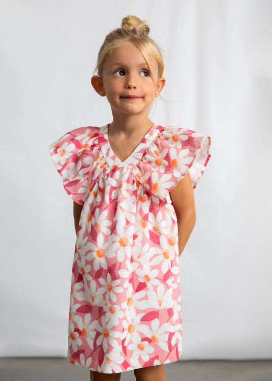 Floral print dress for girls
