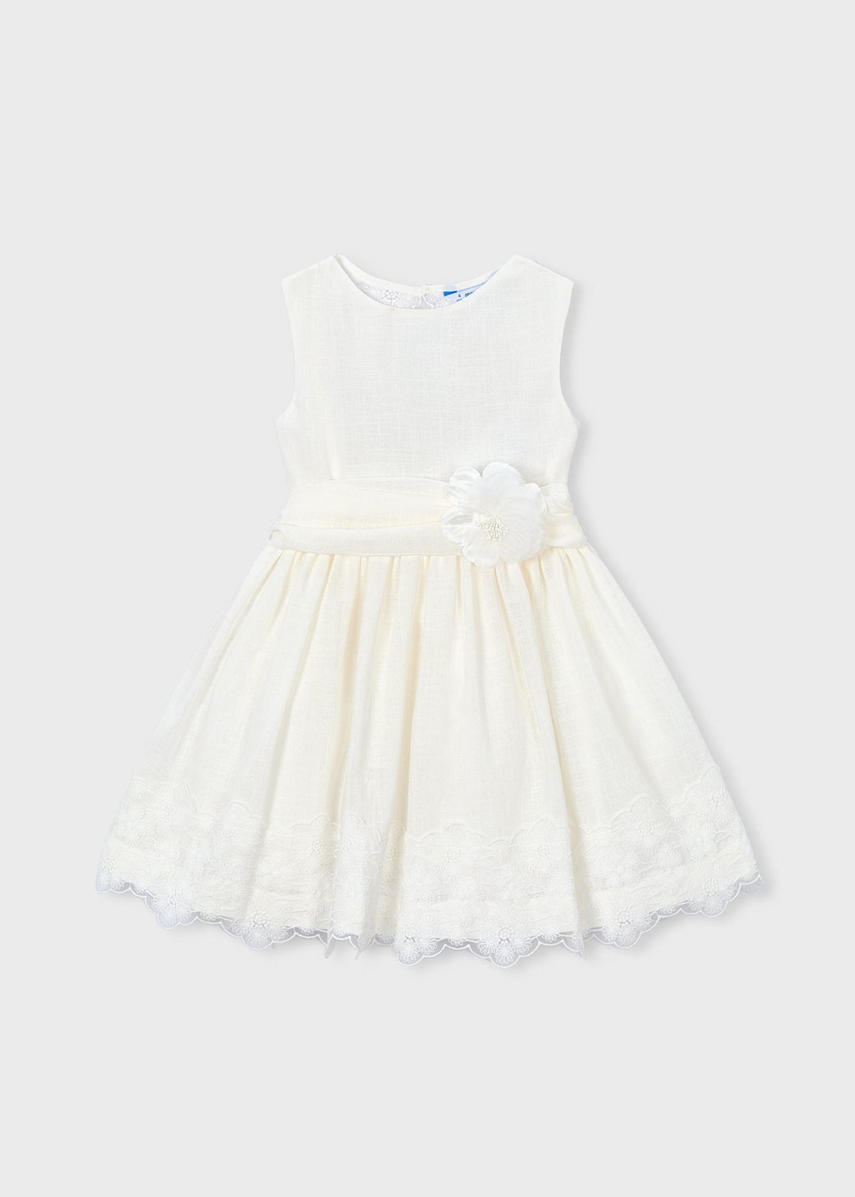 Festliches Kleid mit Spitzendetails für Mädchen