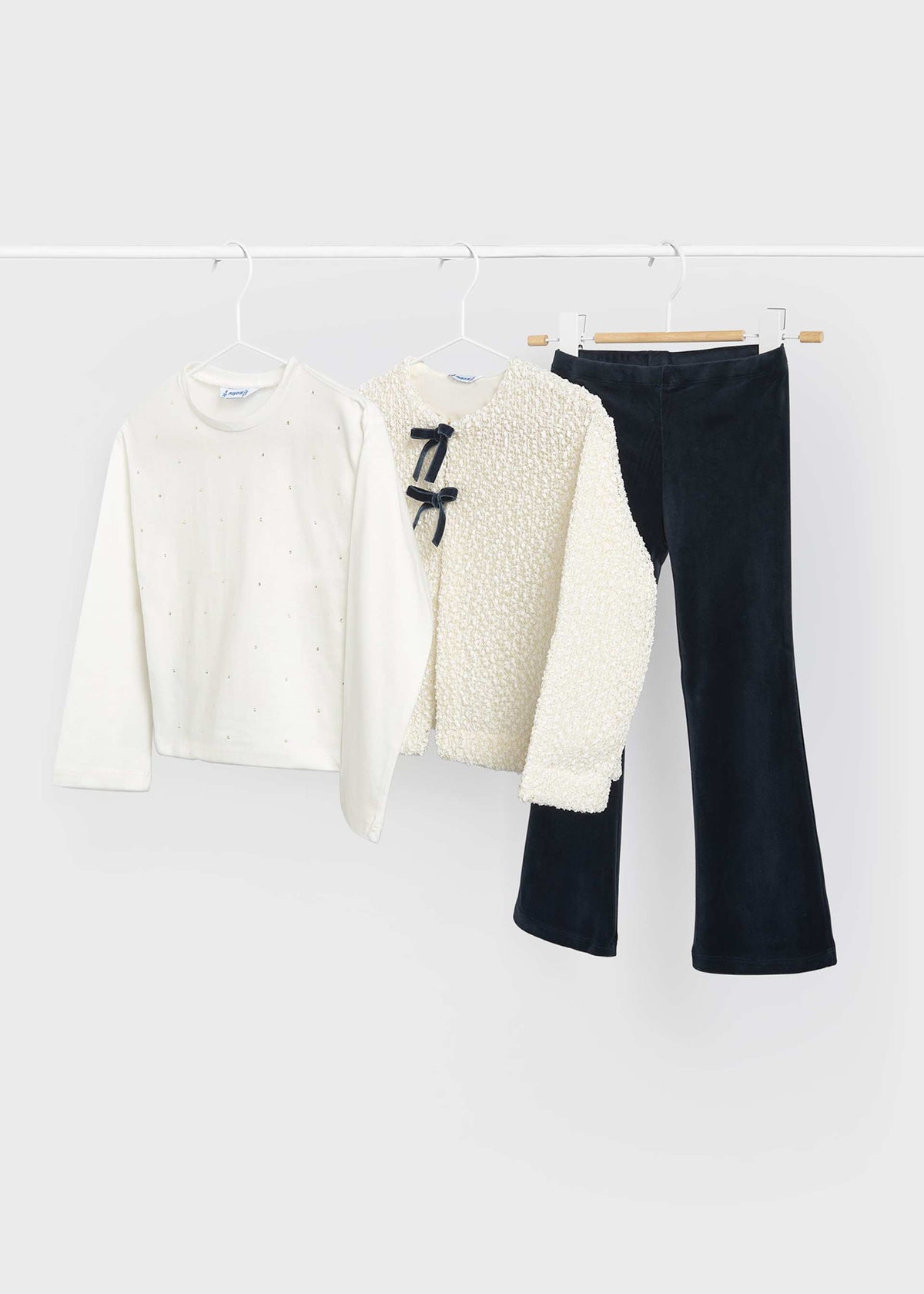3-teiliges Cardigan-Set für Mädchen