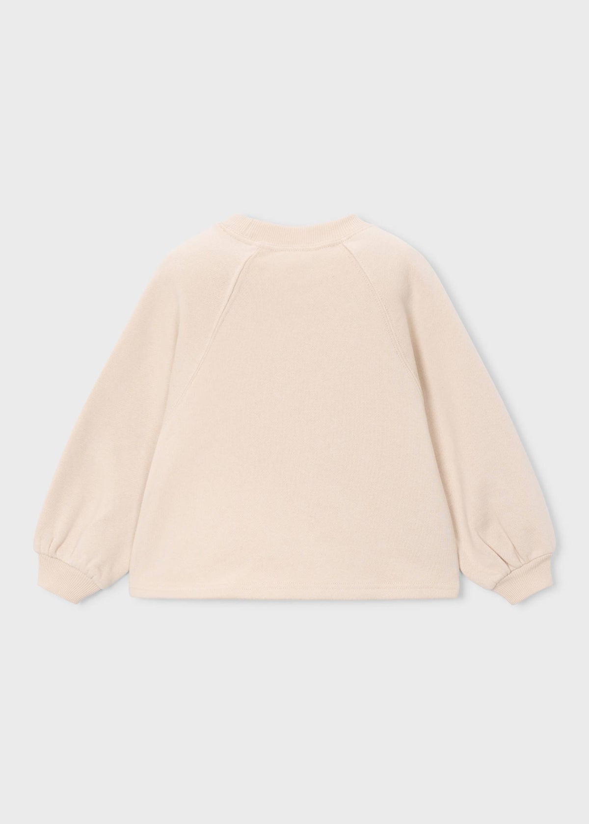 Girl aplique flower jumper