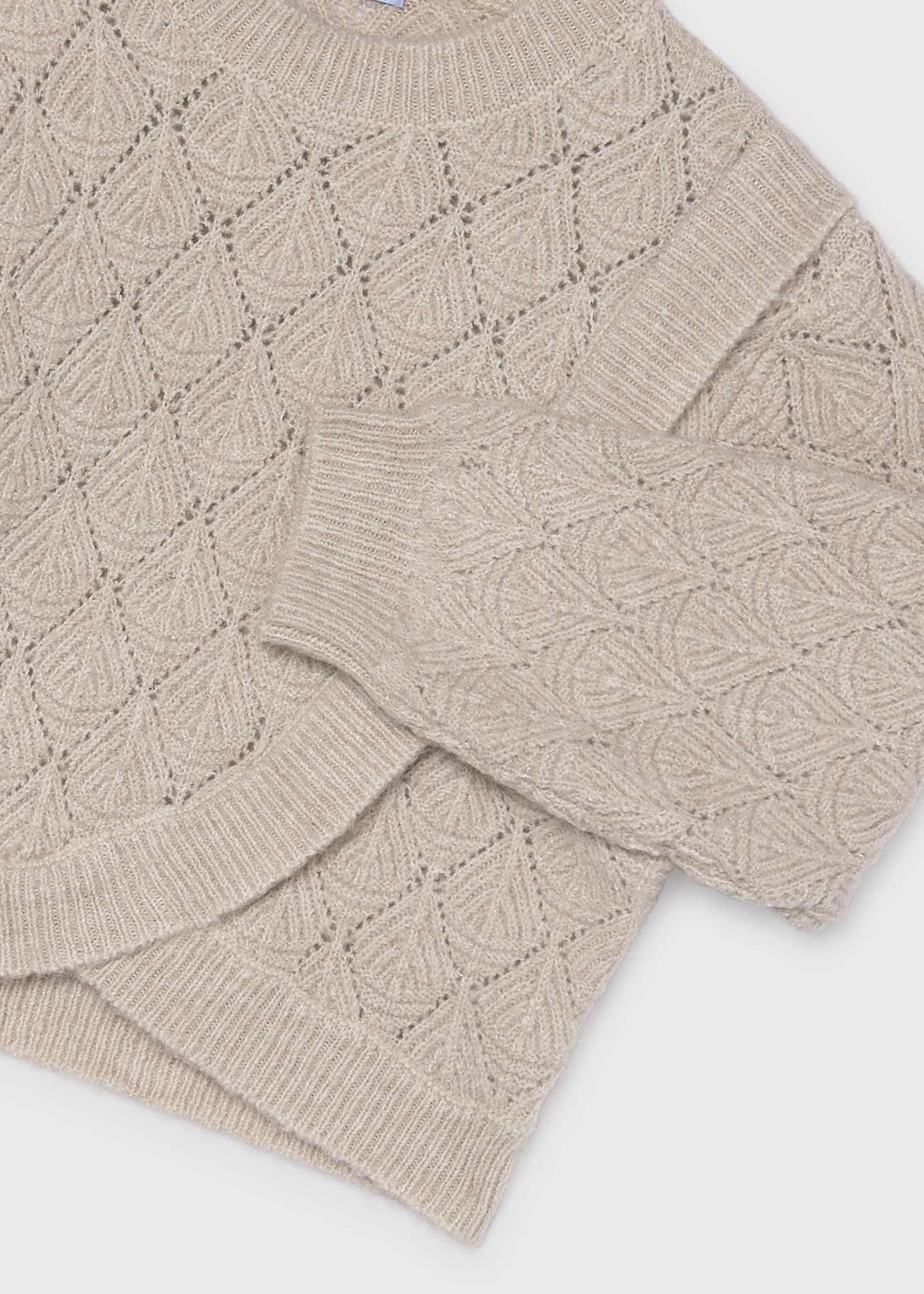Girl asymmetrical jumper