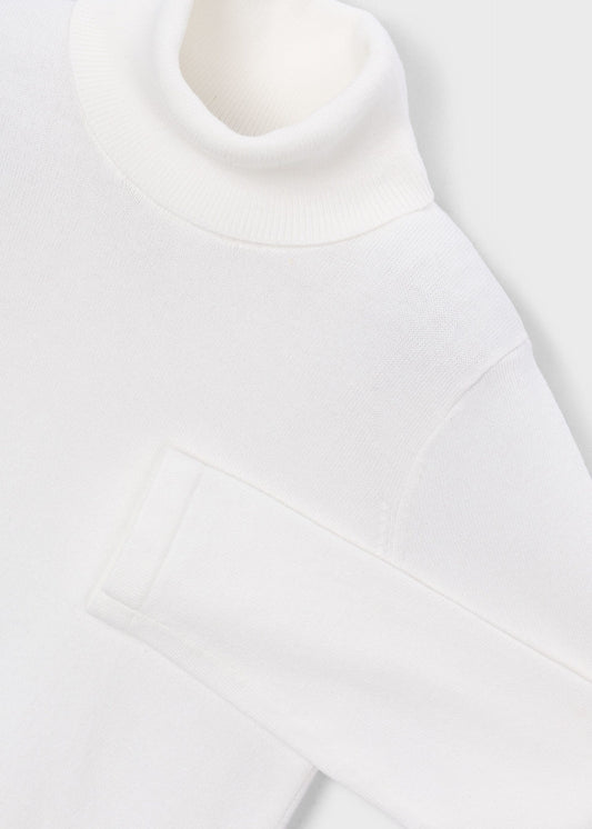 Mädchen-Pullover mit Schwanenmotiv