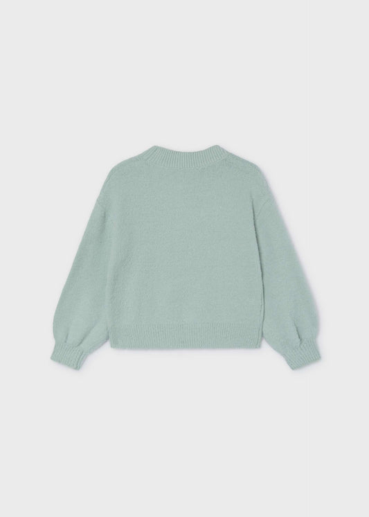 Mädchen-Fellpullover