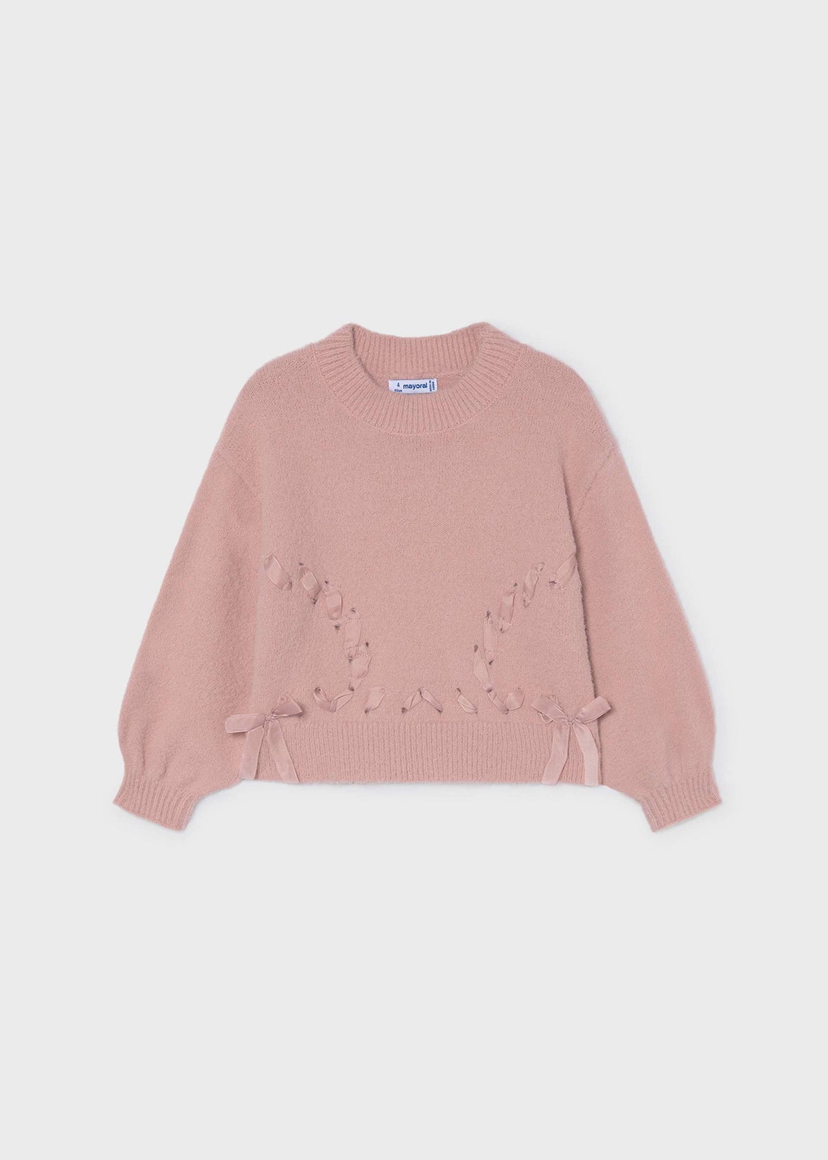 Mädchen-Fellpullover
