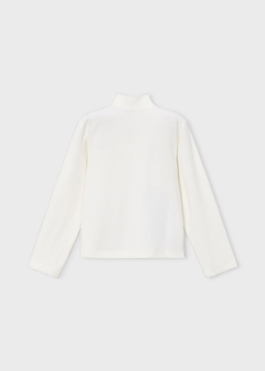 Girl Graphic high-collar T-shirt