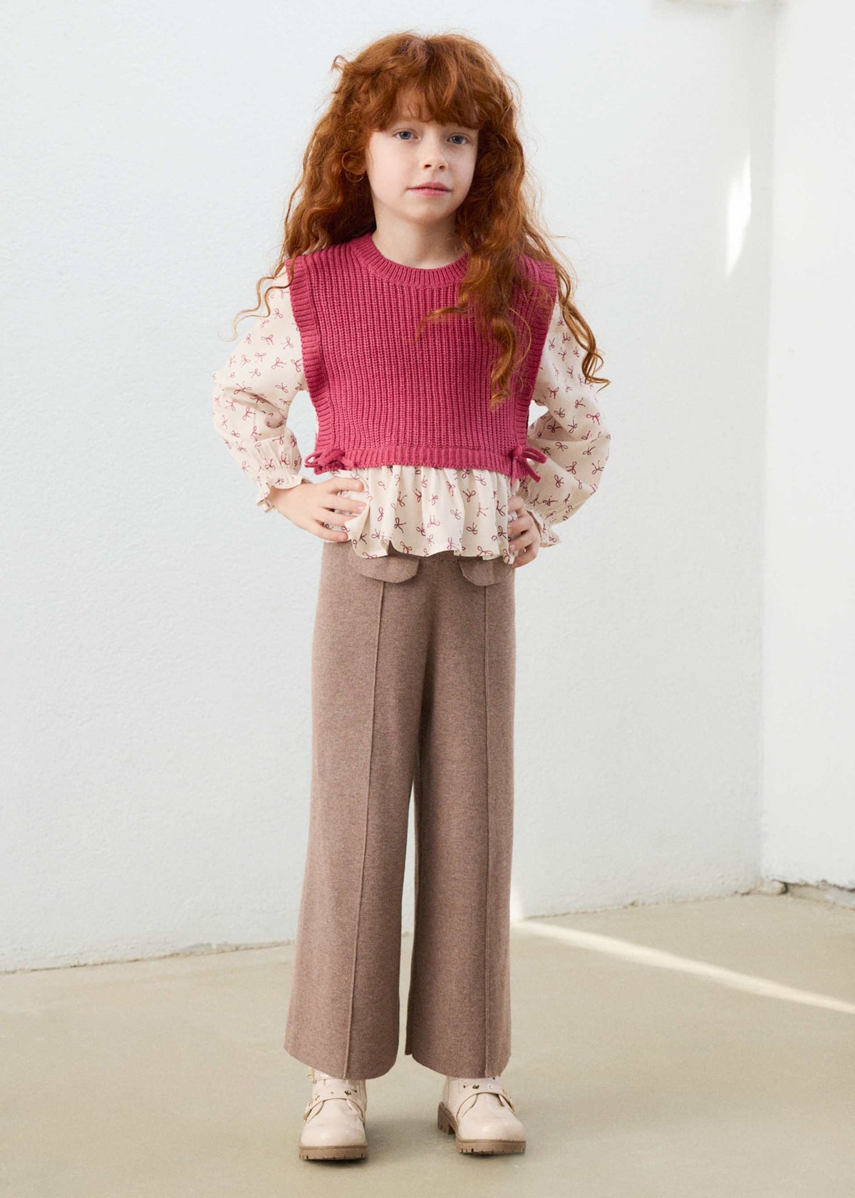 Strickhose für Mädchen